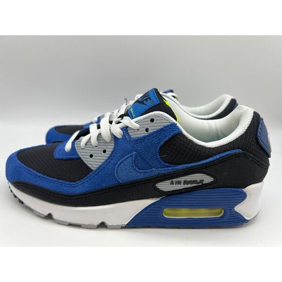 Nike Air Max 90 Black Atlantic Blue DM0029-001 Men's Size 8 NEW📦 - Picture 2 of 12